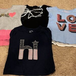 Girls' Graphic T-Shirts Set